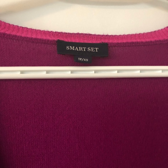 Smart set pink cardigan - Picture 3 of 4